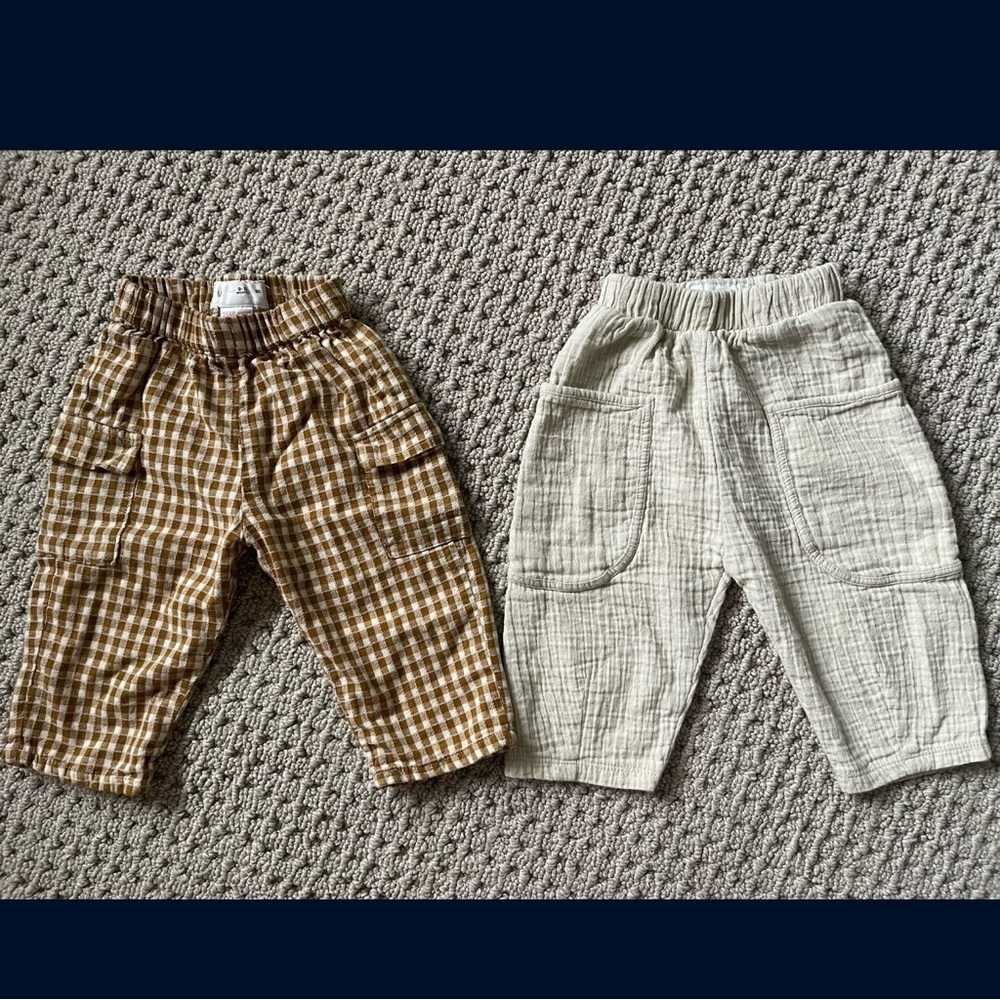 Unisex Zara Baby Pants 9-12 months